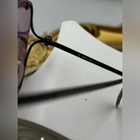 🆕 ALEXANDER MCQUEEN 🧿 NWOT AM0366S 003 Wire Rimmed Butterfly Shaped Glasses - Picture 12 of 16